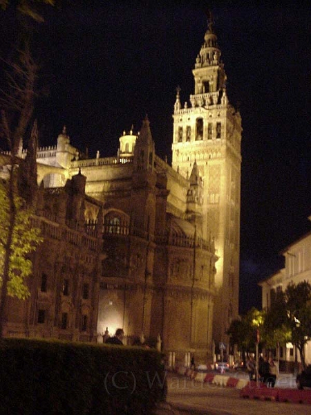 Catedral At Night In Sevilla.jpg